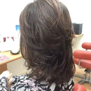 ミディアム La fith hair sept  銀座店所属・あらい みゆのヘアスタイル