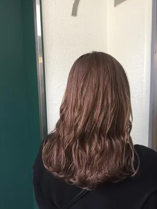 ミディアム カラー 💘透明感カラー💘 沖本 将宏のヘアスタイル