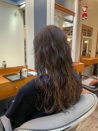 ロング 🍁ニュアンスパーマ .ショート🍁陸来のヘアスタイル