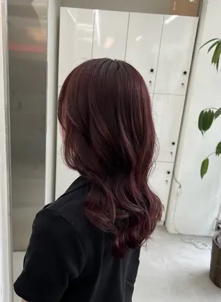 セミロング カラー あすか JILLSTUDIOのヘアスタイル
