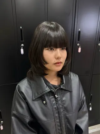 ミディアム 韓国特化🇰🇷千葉 /レイヤーカット竜生のヘアスタイル