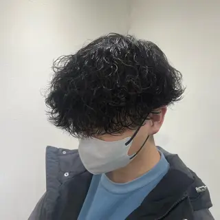 パーマ メンズ メンズパーマ特化森田 真衣🌟のヘアスタイル