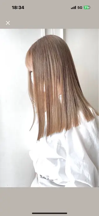 ロング カラー メンズ🙆 レディース美髪✨のヘアスタイル