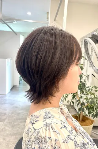 ショート カラー ヘアアレンジ 💝似合わせカット& カラーUruna💝のヘアスタイル