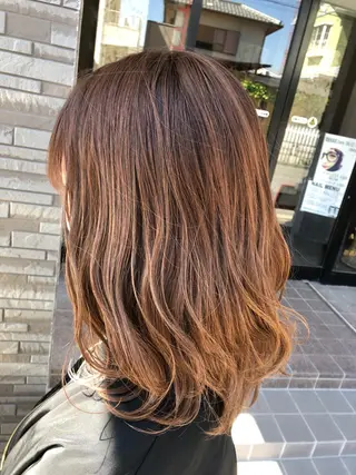 セミロング カラー 4-rest garden （フォーレストガーデン）所属・金井 直樹のヘアスタイル