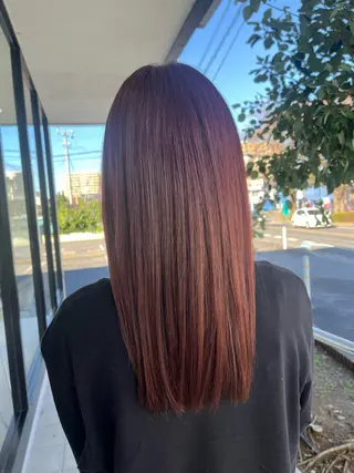 セミロング hair and beauty QUATRO 赤塚店所属・QUATROカラー 予約‪のヘアスタイル