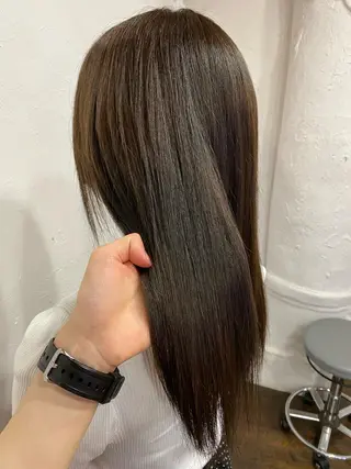 セミロング 宮澤弘一/大宮/ 髪質改善/完全個室のヘアスタイル