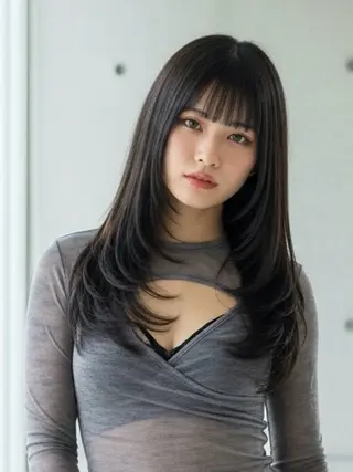 ロング カラー ❣️モテ髪❣️佐野 圭佑のヘアスタイル