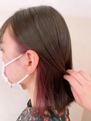 ミディアム 🦋プルエクステ ARISA🦋のヘアスタイル