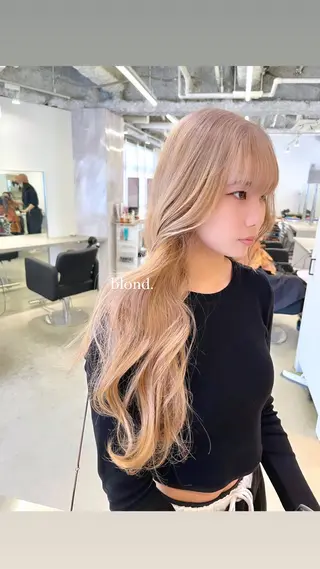 ロング 📍欧米風/デ ザインNO.1/雅のヘアスタイル