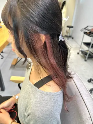 ロング 上野湧太 髪質改善/艶カラーのヘアスタイル
