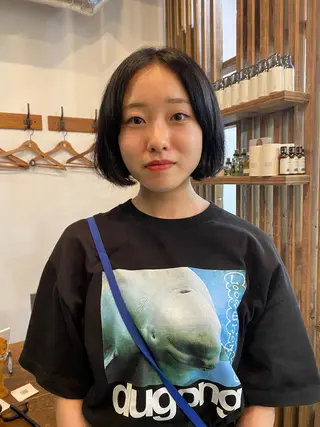 ショート 鳥海 海のヘアスタイル