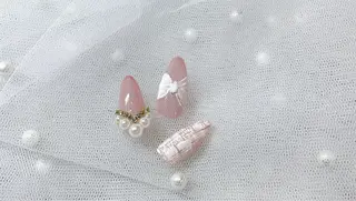 ネイル hair f.Row所属・阿部 千晶のネイルデザイン