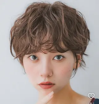 ショート パーマ ショートパーマ/似合 わせ/池袋/あつしのヘアスタイル