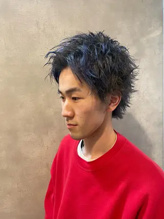 メンズ フリーランスシェアサロンルレイル所属・心斎橋/メンズ /ルレイル/地形真希のヘアスタイル