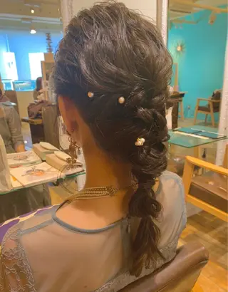 ヘアアレンジ さかい なつみのヘアスタイル