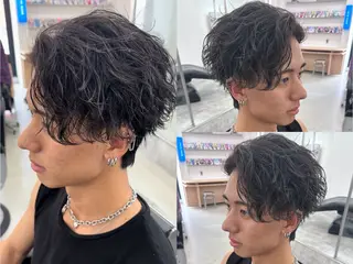 パーマ メンズ 土岐 仁/メンズ専門 パーマ特化美容師のヘアスタイル