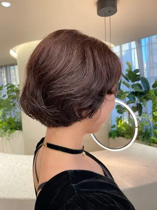 ショート カラー 🎀レイヤー/パーマ カラー/ai🎀のヘアスタイル