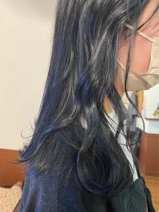 ミディアム 頭皮につけないカラー /白髪ぼかし/実加永のヘアスタイル