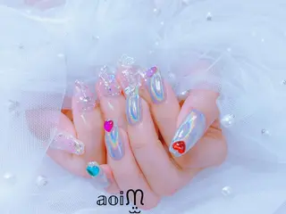 ネイル 葵うさぎ所属・葵うさぎ AIのネイルデザイン