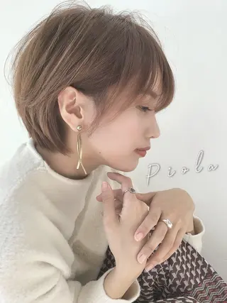 ショート カラー piola所属・hide [大人女性向けヘア]のその他イメージ