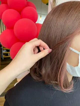 カラー 🌸小掛🌸 豊橋外国人風カラーのヘアスタイル