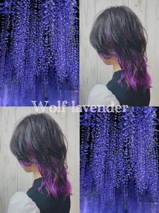 ミディアム ヲタク美容師 店長　上原のヘアスタイル