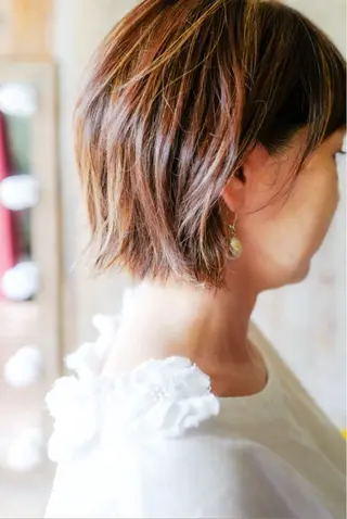 ショート hair Glunge plus（ヘアーグランジプラス）所属・Glunge 金子颯來のヘアスタイル