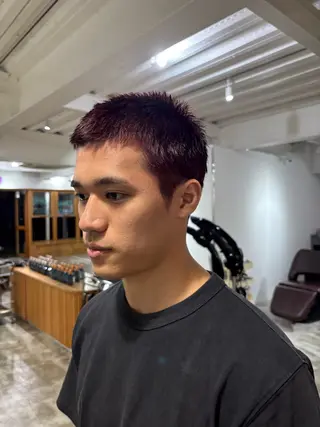 メンズ ノハナ💜北谷 BY MY SIDEのヘアスタイル