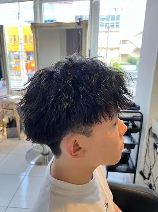 パーマ メンズ パーマ特化美容師 茂木広幸のヘアスタイル