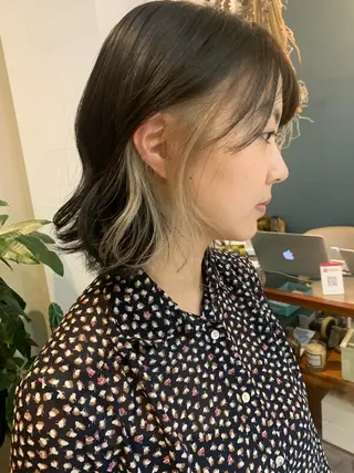 ミディアム カラー 中目黒🌼 🌼ハナのヘアスタイル