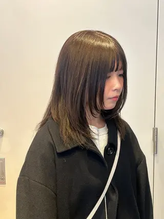 カラー ナチュラル大人っぽい スタイル MAORIのヘアスタイル