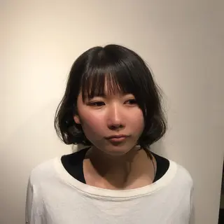 ショート 縮毛矯正専門店店長 佐々木動画モデル募集のヘアスタイル