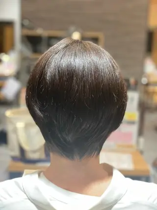 ショート 尾崎 優也のヘアスタイル