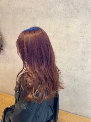 ロング カラー 藪田 幸紀のヘアスタイル