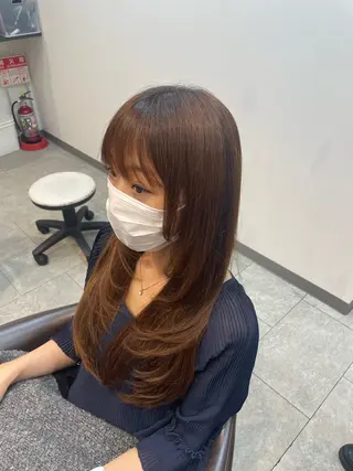 ロング neaf【六本木】所属・韓国/愛されレイヤー 六本木/yuri🎀のヘアスタイル