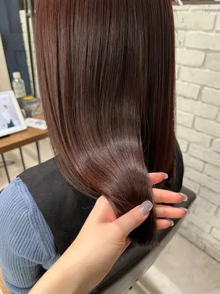 セミロング カラー 🌿ニュアンス/髪質 改善🌿Fukudaのヘアスタイル