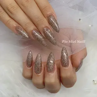 ネイル momo 長さだしのネイルデザイン