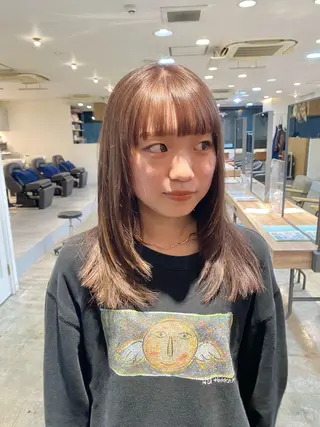 ミディアム 聖斗 /ハイトーン/パーマのヘアスタイル