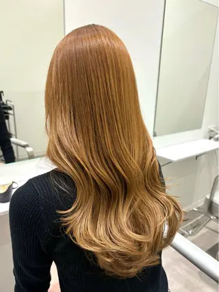 ロング カラー PULSE yokohama所属・横浜駅/韓国レイヤー /髪質改善のヘアスタイル