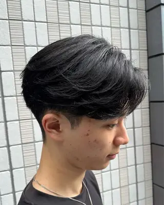 パーマ メンズ 京橋/大阪/ 束感マツエク/マツパのマツエク・マツパデザイン