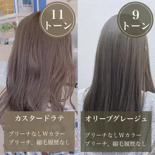 セミロング カラー エリアマネージャー 復活の大澤竜馬のヘアスタイル