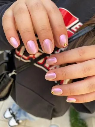 ロング カラー ヘアアレンジ キッズ ネイル マツエク・マツパ アイブロウ 福田 加奈のネイルデザイン