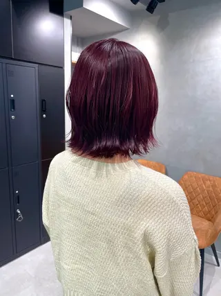 ミディアム カラー 暖色レイヤー 🥀REIRIのヘアスタイル