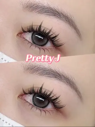 マツエク・マツパ Pretty J Eyelashのマツエク・マツパデザイン