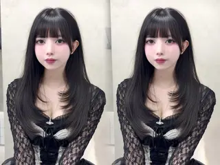 セミロング 韓国🇰🇷レイヤー 透明感/秀瑛🩶のヘアスタイル