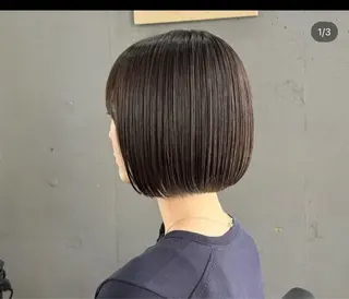 ショート ガレリアエレガンテ名駅店所属・【ショート/ボブ 丸みショート】深萱のヘアスタイル