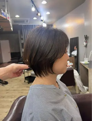 ショート yomu  hair library所属・武藤 りょうのヘアスタイル