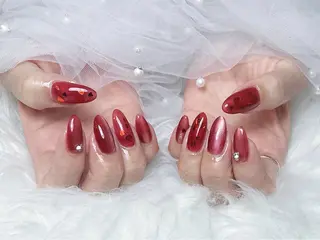 ネイル 【Eclat ｴｸﾗ】nail＆beauty所属・Eclat〔ｴｸﾗ〕 MOEKA𝜗𝜚*のネイルデザイン