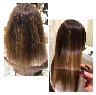 ロング 松山 大輝のヘアスタイル